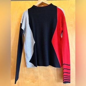 Oui colour block sweater